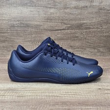 Puma Drift Cat 5 Ultra 2 Mix Men's Size 12 Navy Blue Yellow Shoes 374279-03 picture