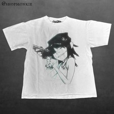 Gorillaz Noodle Vintage Grunge Y2K Graphic T-Shirt S-5XL picture
