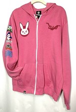 Jinx Overwatch D. Va Ultimate Hoodie W/Hat Men's Sz XL picture