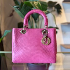 DIOR Lady Dior Pink Snakeskin picture