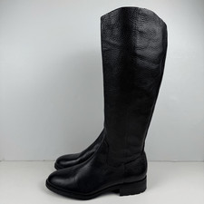 Sam Edelman Ryan Tall Black Leather Riding Boots Size 8.5 picture