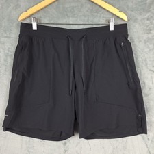 Lululemon License To Train Shorts Mens XL Black Athletic Linerless Gym Running picture