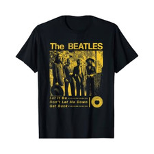 Beatles Fan Art T-Shirt Vintage Retro Band Tribute Graphic Tee Reprint picture