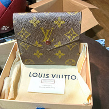 Authentic Vintage Louis Vuitton Monogram Canvas Elise Compact Trifold Wallet LV picture