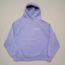 Vintage 70s Maryland Faded Purple 1st Honors Grad Psi Velva Sheen Hoodie Large picture