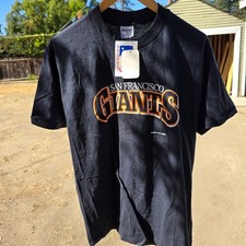 Vintage San Francisco Giants Shirt Mens Large NWT Deadstock Single Stitch USA picture