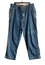 Vintage 90s Y2K Tommy Hilfiger Mens Carpenter Jeans Hip Hop Baggy 36x29 picture