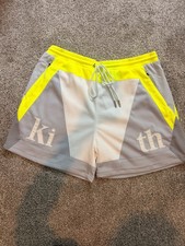 Kith Mesh Turbo Short Grey Volt Neon Size: Large picture