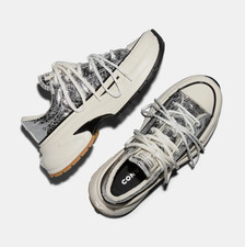 Converse Run Star Crush Women's Casual Sneakers Lifestyle Pure Silver A24282C picture