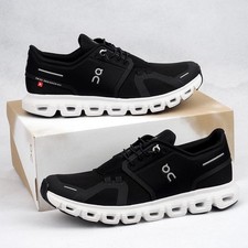 On Cloud 6 Sneakers Black/White Women's Running Shoes Size 6-9.5 New in Box picture
