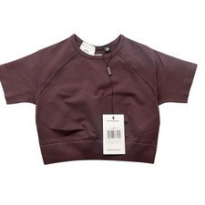 New Aybl Empower Seamless Crop Top Cocoa Brown picture