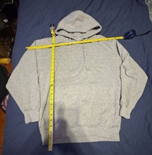 Pro Club Heavy Weight Hoodie Size M Gray Pullover Sweatshirt picture