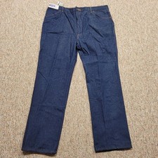Wrangler Vintage Jeans Mens 42x32 Blue Western Workwear USA Made NWT Deadstock picture