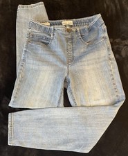 Tribal Jeans NEW womens Audrey Mid Rise Icon Fit pull on size 8 picture