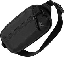 tomtoc 1.5L Sling Bag RFID Blocking Crossbody Chest Pack Water Resistant Black N picture