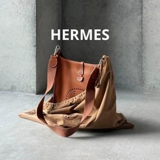 HERMÈS First Generation Vintage Evelyn PM Veau Barenia Leather / Silver picture