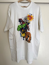 Fruit of the Loom vintage Marvel Comics Mega Tour 1993 Tee XL picture