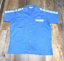 True Vintage 1960s Hilton Single Needle Bowling Shirt picture
