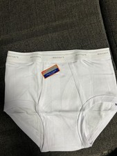 3 Pack Mercury Men’s 100% Cotton Underwear – White Briefs – Soft, Breathable picture
