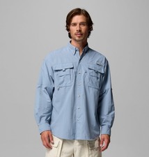 Columbia Men's PFG Bahama II Long Sleeve Fishing Shirt UPF 50 Freeeships picture