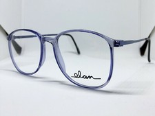 True Vintage Belle-Qualite Clear Blue Lavender Elan Eyeglass / Sunglasses Frames picture