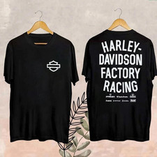 Harley Davidson Factory Racing TShirt Black picture