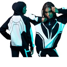 Her Universe Marvel The Marvels Photon Hoodie Size L Monica Rambeau picture