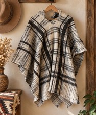 Genuine Wool traditional Colombian Ruana poncho picture