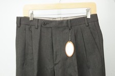 Zanella Johnny Brown Wool Mens Dress Pants Sz 48 EU BRAND NEW picture