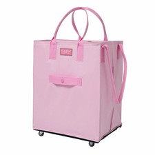 NEW Hulken x Stoney Clover Lane Large Pink Flamingo Rolling Tote -SOLD OUT picture