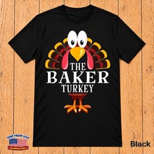 Thanksgiving Turkey Baker Matching T-Shirt picture