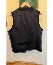 Suit Vest With Black Trim Cotton & Polyester picture