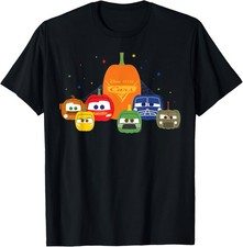 Disney and Pixar's Cars Halloween Pumpkin Group T-Shirt picture