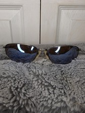 Vintage Retro Mens Revo  Sunglasses  Python Pattern Frame Read Description  picture