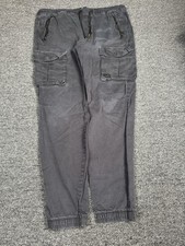 Hollister Co. Men’s Large Blue Navy Cargo Pants Trousers Casual picture