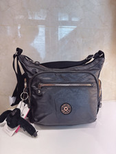 NWT Kipling Women's Gabbie Crossbody in Black Rose Gold picture