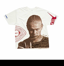 Nike CJ x Nike Athletes Series Erling Haaland White Graphic Tee L Heavyweight picture