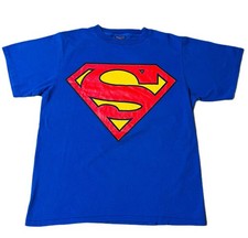 1990s Warner Brothers Superman Movie Promo Single Stitch T Shirt  Size L picture