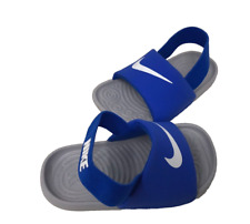 Nike Toddler Boy's Kawa Slide SE2 Sandals Blue/White Slides Sandals Size:8 110M picture