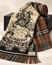 Burberry Reversible 100% Cashmere (Open box and has never been used) picture