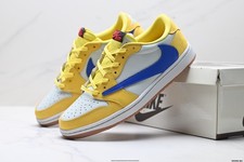 New AJ 1 Retro Low OG Travis Scott Canary DZ4137-700 picture
