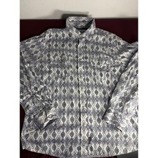 Wrangler Retro Mens XL Aztec Geometric Pearl Snap Western Shirt 112356587 picture
