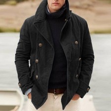 Casual Fashion Lined Solid Color Jacket picture