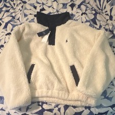 SOLD OUT ralph lauren polo bear fleece pullover size small picture