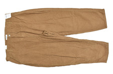 Denizen from Levi's Women's Size 18 W34 Loose Taper Corduroy Pants Tan Brown NEW picture