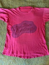 Vintage 1973 Paul McCartney Wings Red Rose Speedway Shirt Good Condition M/L picture