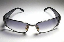 Vintage Versace Y2K MOD. 2021 1001/11 60□15 Black Sunglasses Gray Gradient Italy picture