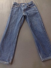Vintage 2000 Levi's 505 Jeans 30x30 Made in USA Red Tab Straight Leg Denim picture