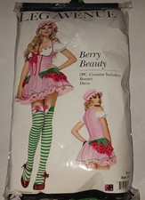 Leg Avenue Strawberry Shortcake Berry Beauty Halloween Costume (Size S & M) picture
