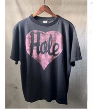 RARE VINTAGE 90s HOLE Band T-Shirt Courtney Love Grunge Alternative S-5XL  picture